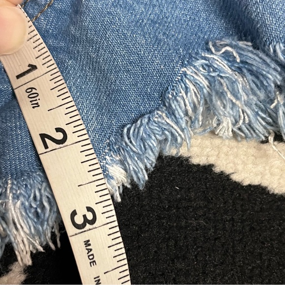 Reformation Dixie High Waist Denim Cutoff Jean Shorts Size 26 - Picture 10 of 12